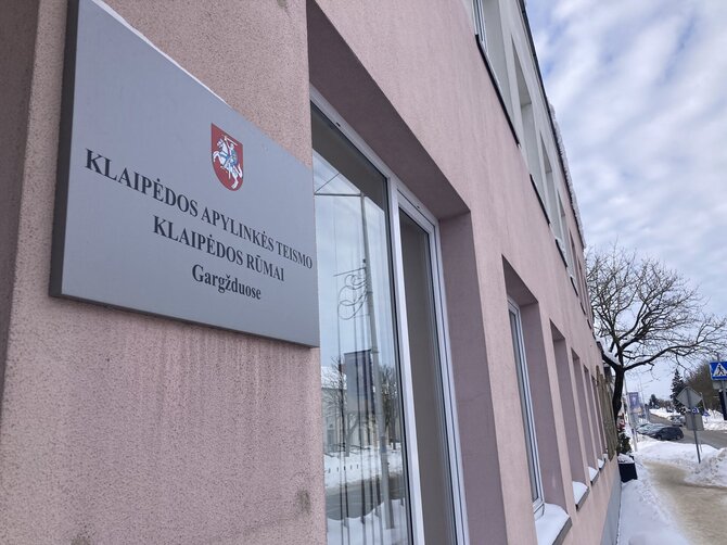 Aurelijos Jašinskienės / 15min.lt nuotr./Klaipėdos apylinkės teismas