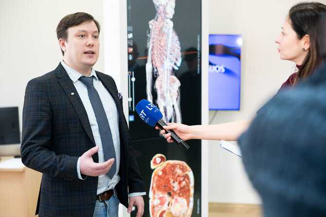 KU nuotr./KU Medicinos technologijų katedros vedėjas dr. Remigijus Dailidė