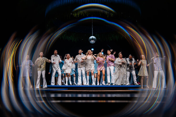 Indrės Pix nuotr./Miuziklo „Mamma Mia!“ premjera Klaipėdoje