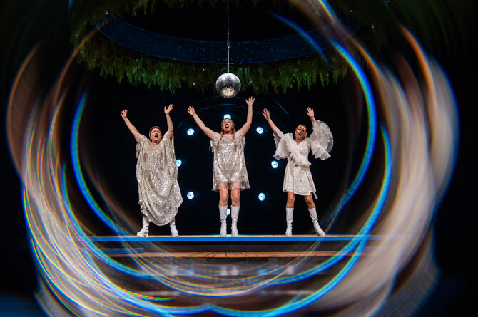 Indrės Pix nuotr./Miuziklo „Mamma Mia!“ premjera Klaipėdoje