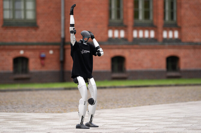 KU nuotr./Robotai humanoidai Klaipėdos universitete
