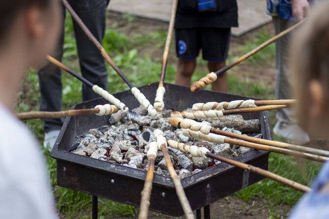 Organizatorių nuotr./Piemenėlių bandelės edukacijoje