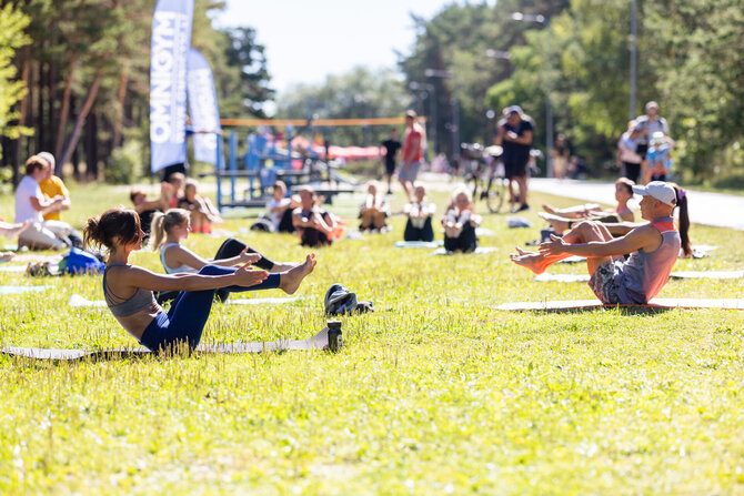 Organizatorių nuotr./Palangoje – sporto šventė