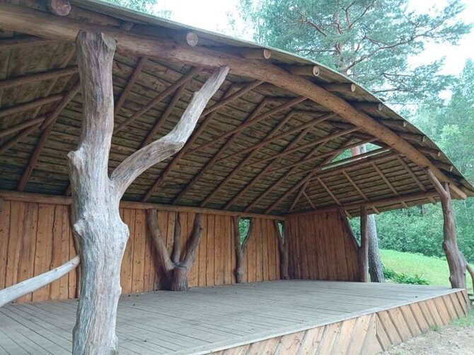 VMU nuotr./Lenkimų poilsiavietė