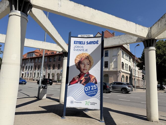 Aurelijos Jašinskienės / 15min.lt nuotr./Emili Sandė koncertuos Klaipėdoje, Jūros šventėje