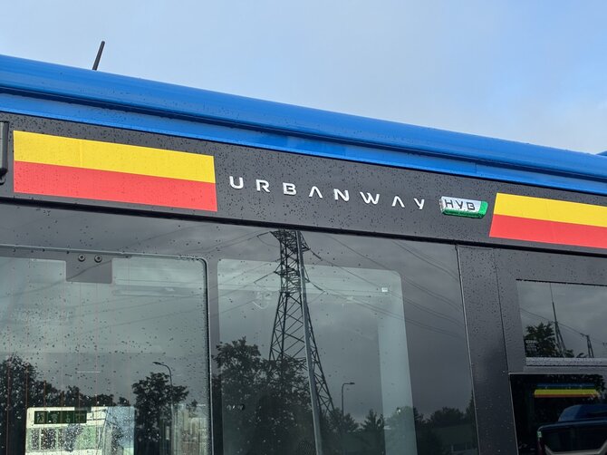 Bendrovės nuotr./Naujieji autobusai Klaipėdoje