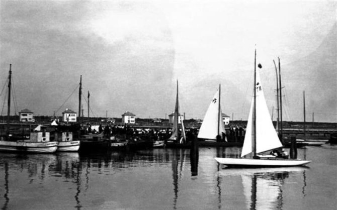 Lietuvos jūrų muziejaus nuotr./Šventosios uostas 1939 m. 