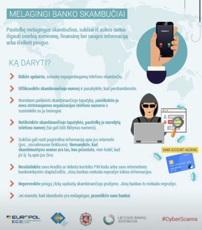 Klaipėdos VPK nuotr./Policija įspėja: kaip vyksta sukčiavimas