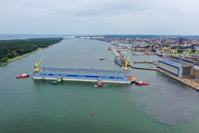 VLG nuotr./Bendrovė „Vakarų laivų gamykla“