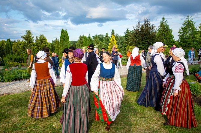 Etnokultūros centro nuotr./Joninių Klaipėdoje akimirkos