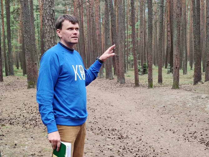 KU nuotr./KU mokslininkas dr. Robertas Staponkus.