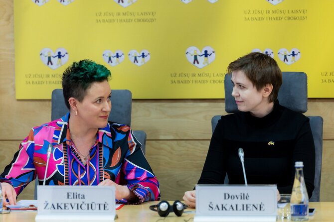 VšĮ ADHD nuotr./Dovilė Šakalienė ir Elita Žakevičiūtė
