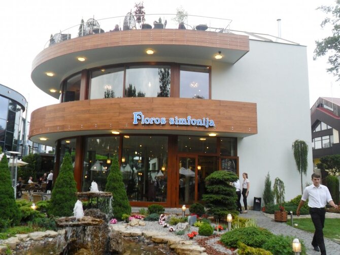 Kavinės nuotr./Kavinė „Floros simfonija“