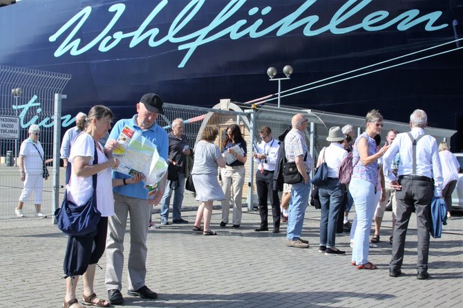 J.Andriejauskaitės/15min.lt nuotr./Kruiziniai laivai į Klaipėdą atplukdė apie 4 500 turistų.