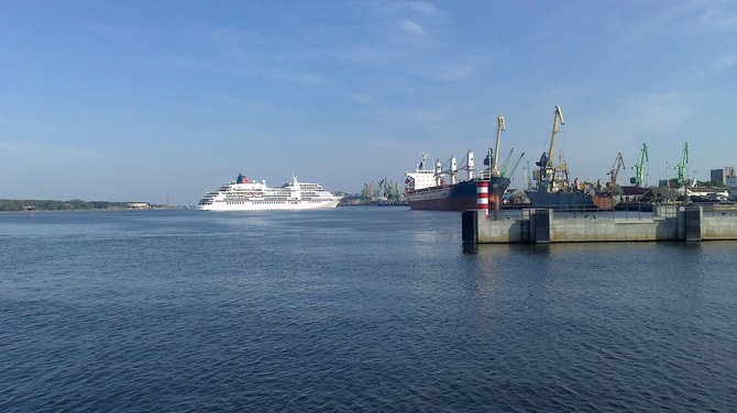 J.Andriejauskaitės/15min.lt nuotr./Laivas „Europa“ tituluojamas vienu gražiausių laivų pasaulyje.