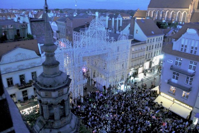Klaipėdos šventės nuotr./Šviesų festivalis Klaipėdoje vyks vasario 15-17 dienomis.