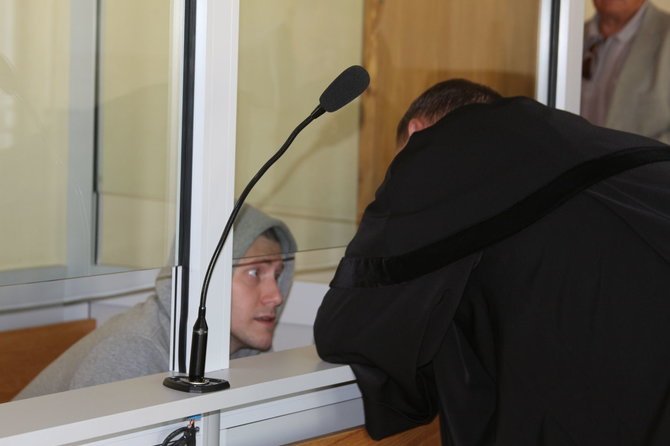 J. Andriejauskaitės / 15min nuotr./Maksimui Orlovskiui prokuroras paprašė skirti 18 metų laisvės atėmimo bausmę.