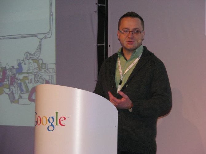 Gedimino Gasiulio/15min.lt nuotr./„Google“ verslo plėtros vadovas Lietuvai Vytautas Kubilius
