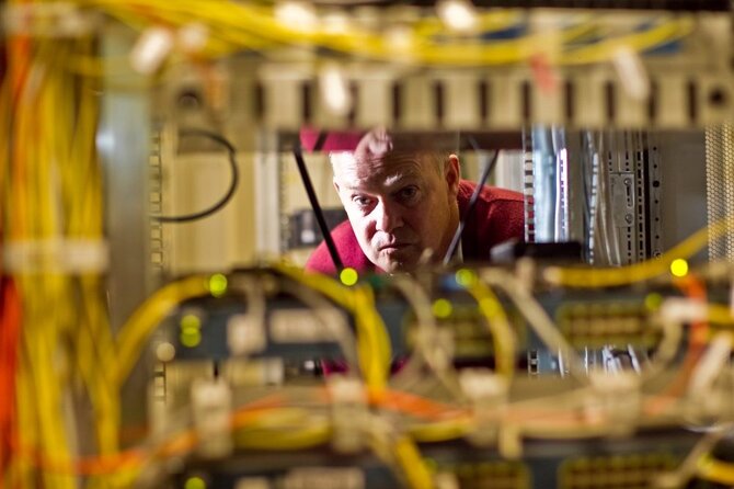 Irmanto Gelūno/15min.lt nuotr./Pirmąją svetainę su lietuvišku domenu „.lt“ 1993 metais užregistravo Matematikos ir informatikos instituto Kompiuterių tinklų laboratorijos vedėjas Romaldas Jonušas.