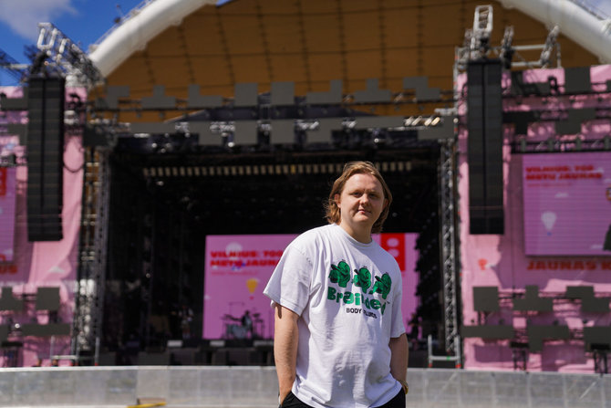 Asmeninio albumo nuotr./Lewis Capaldi Vilniuje