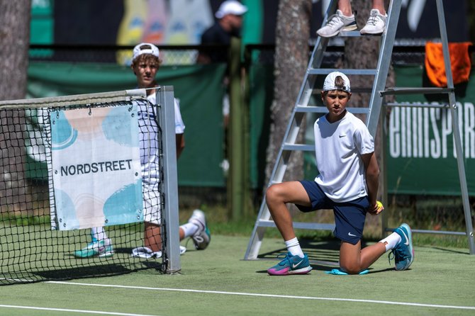 „Nordstreet Tennis Cup“ nuotr./Kviestinis teniso turnyras Palangoje