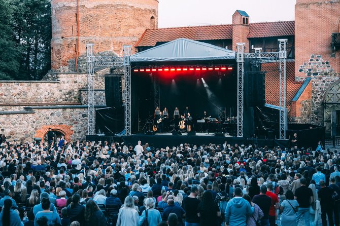 Dainiaus Dambrausko nuotr./Jazzu koncertas Trakų pilyje