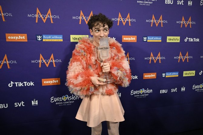 Vida Press nuotr./2024-ųjų „Eurovizijos“ nugalėtojas – Nemo