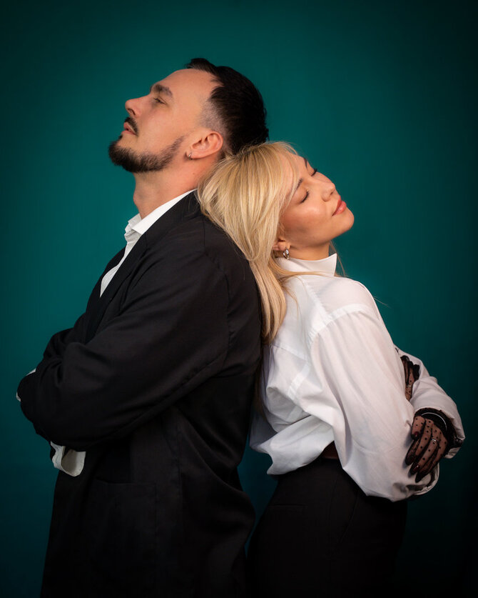 Asmeninio albumo nuotr./Edgaras Bechteris ir Indrėja Dobilaitė