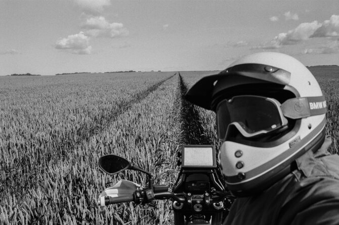 Asmeninio albumo nuotr./Andrius Česnauskas leidosi į Berlyną motociklu kaip 80-aisiais
