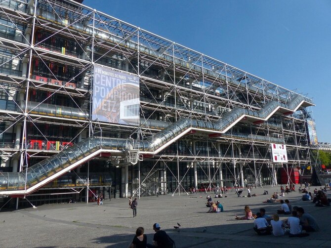 Pixabay nuotr./Paryžiaus „Pompidou“ centras