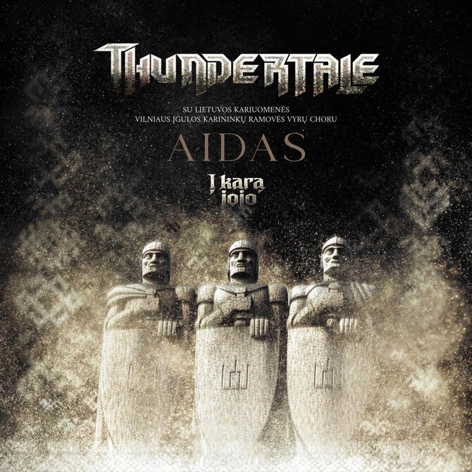 Grupės „Thundertale“ albumo „Į karą jojo“ viršelis