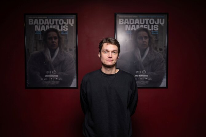 Tautvydo Stuko nuotr./Režisierius Karolis Kaupinis