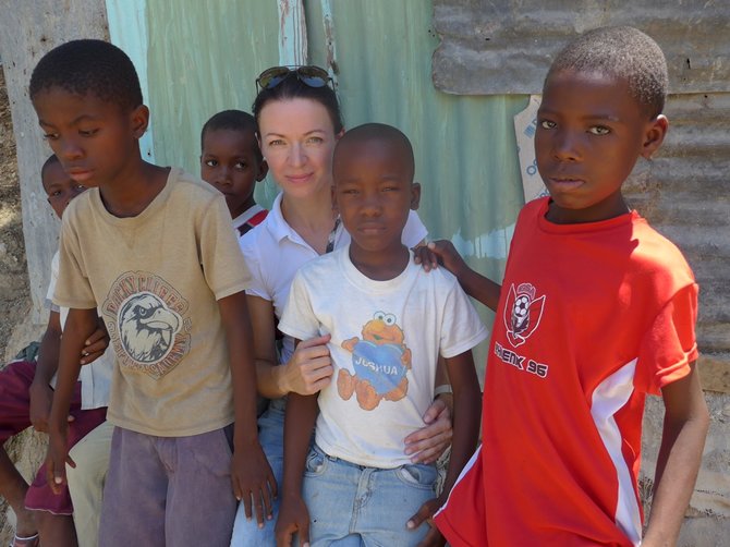 UNICEF nuotr./Laura Blaževičiūtė Haityje