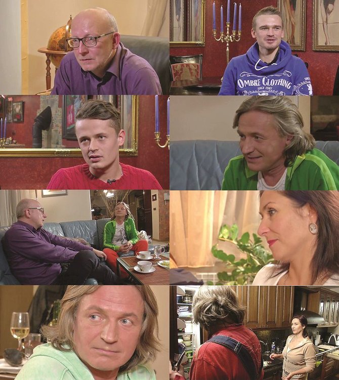 TV3 nuotr./Realybės šou „Žvagulių klanas“ filmavimo akimirkos