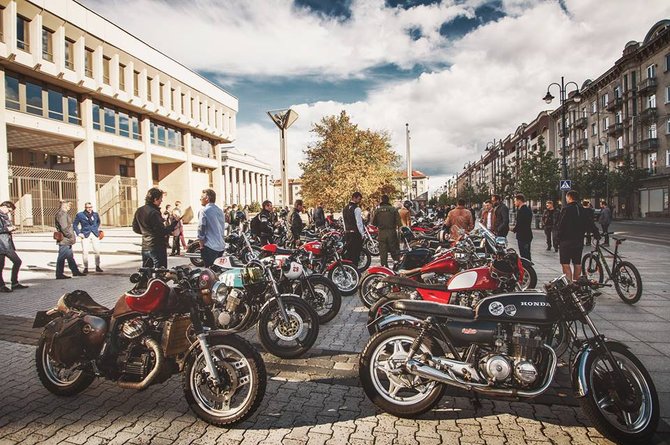 Mariaus Žičiaus nuotr./„The Distinguished Gentleman's Ride“ Vilniuje