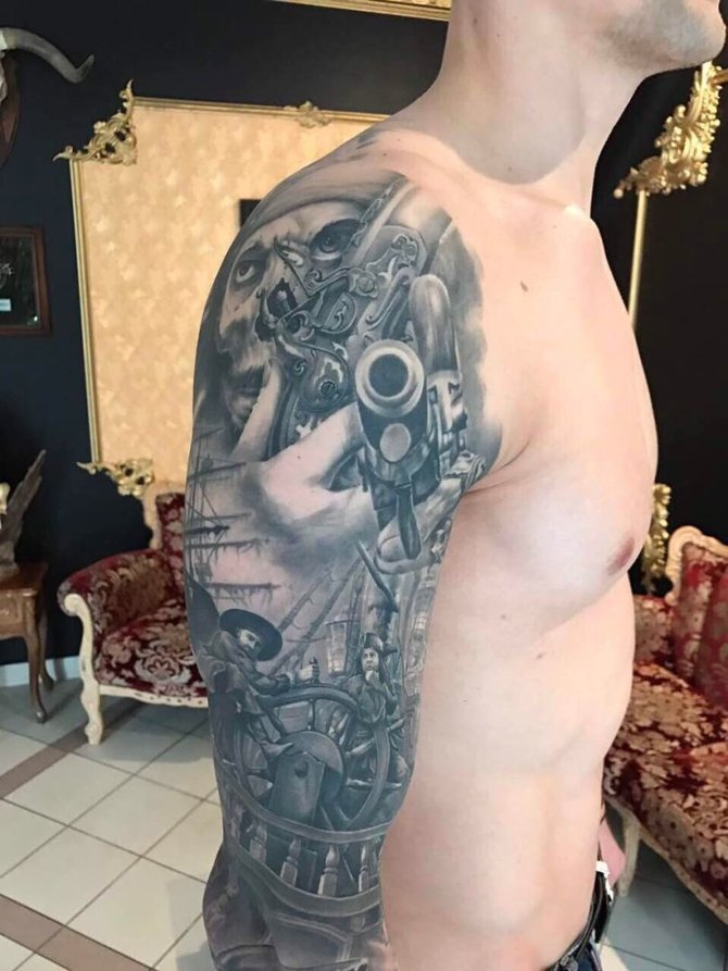„Eddy TattooStudio“ nuotr./Roberto Javtoko tatuiruotė
