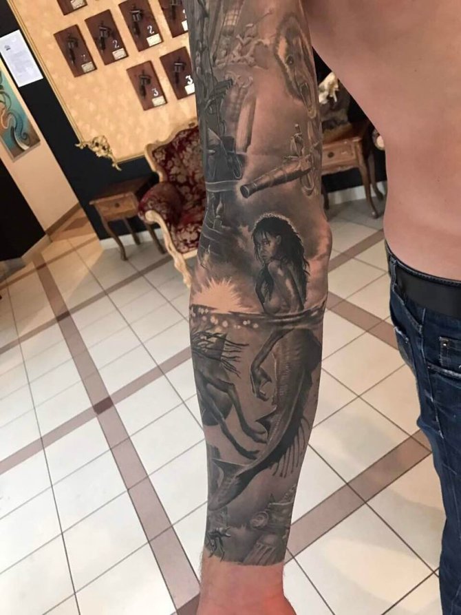 „Eddy TattooStudio“ nuotr./Roberto Javtoko tatuiruotė