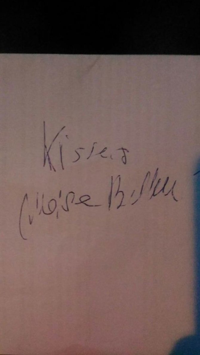 Asmeninio albumo nuotr./Monicos Bellucci autografas Žanetai Intaitei-Žilinskienei