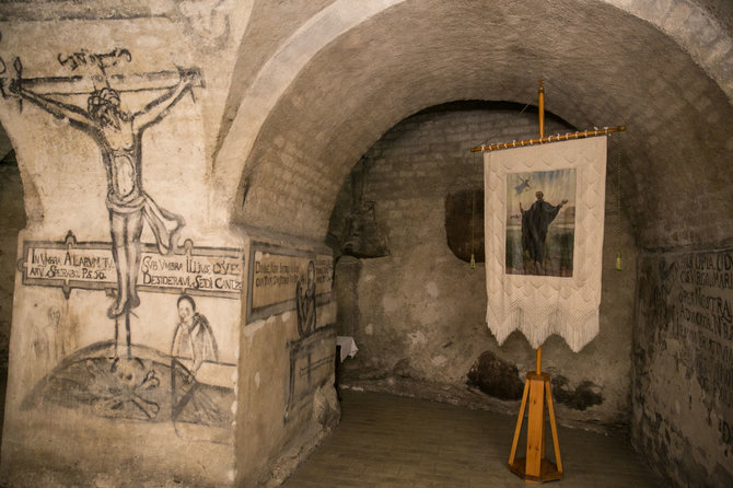Šv. Kazimiero bažnyčioje Šv.Andrejaus Bobolos paveikslas