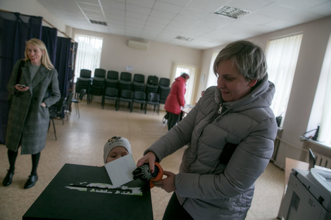 Juliaus Kalinsko / 15min nuotr./Antrasis merų rinkimų turas Trakų rajone