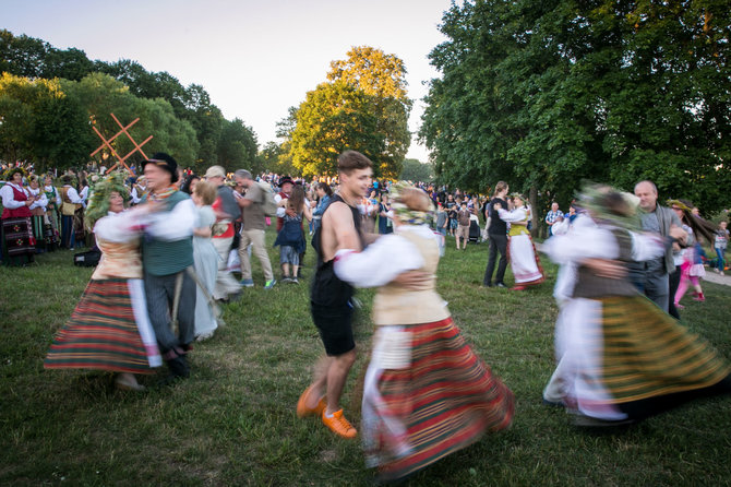 Juliaus Kalinsko / 15min nuotr./Rasos šventė Kernavėje