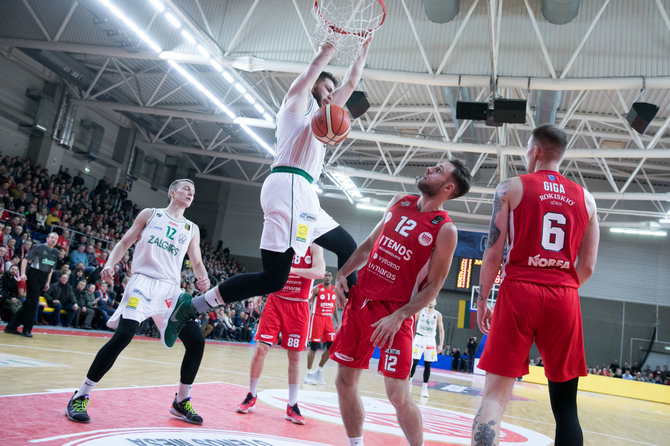 Juliaus Kalinsko / 15min nuotr./LKL rungtynės: Utenos „Juventus“ – Kauno „Žalgiris“ 2019 m. Gruodžio 30 d. 