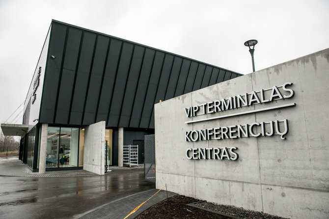 Juliaus Kalinsko / 15min nuotr./Naujasis VIP terminalas Vilniaus oro uoste