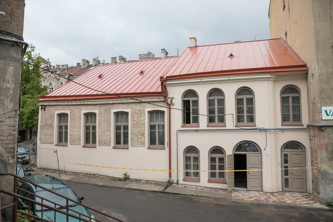 Juliaus Kalinsko / 15min nuotr./Restauruojama Gėlių sinagoga