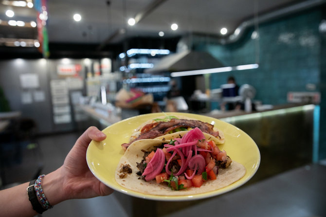 Juliaus Kalinsko / 15min nuotr./ „Tacos“ restorane „Donde Food & Drink“