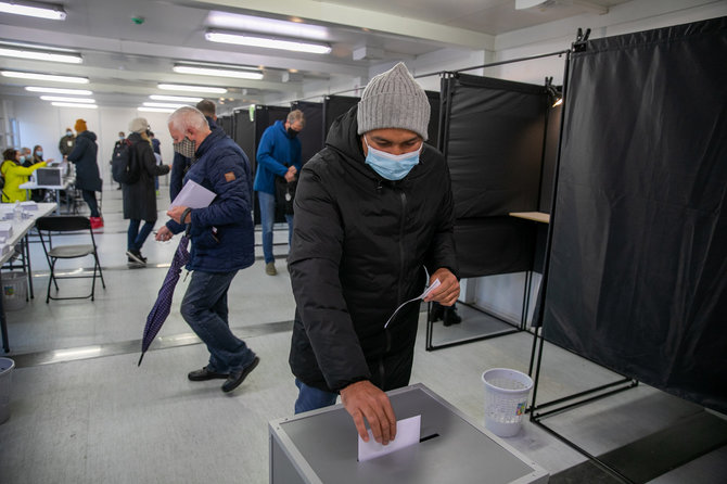 Juliaus Kalinsko / 15min nuotr./Pakartotinis balsavimas Seimo rinkimuose
