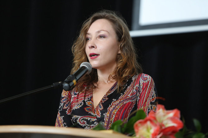 Juliaus Kalinsko / 15min nuotr./Agnė Žagrakalytė (2014 m.)