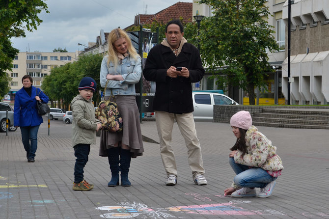 Jūratės Morkūnaitės nuotr./Šventės akimirka