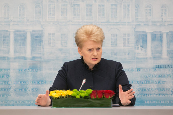 Juliaus Kalinsko/15min.lt nuotr./Dalia Grybauskaitė