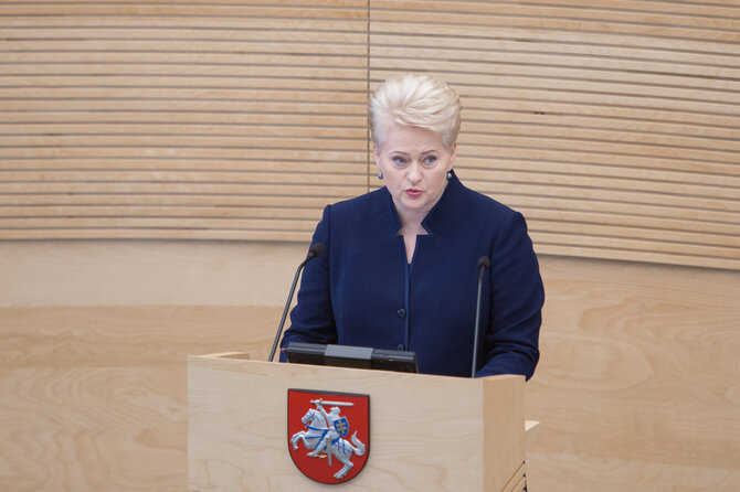 Juliaus Kalinsko/15min.lt nuotr./Dalia Grybauskaitė